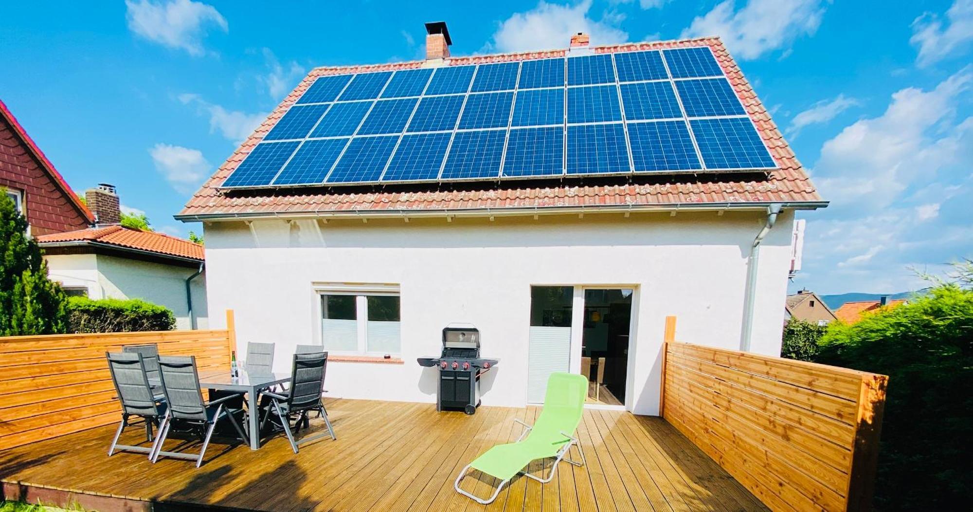 Apartamento Bezauberndes Doppelhaus mit Brockenblick im grünen Bad Harzburg Exterior foto