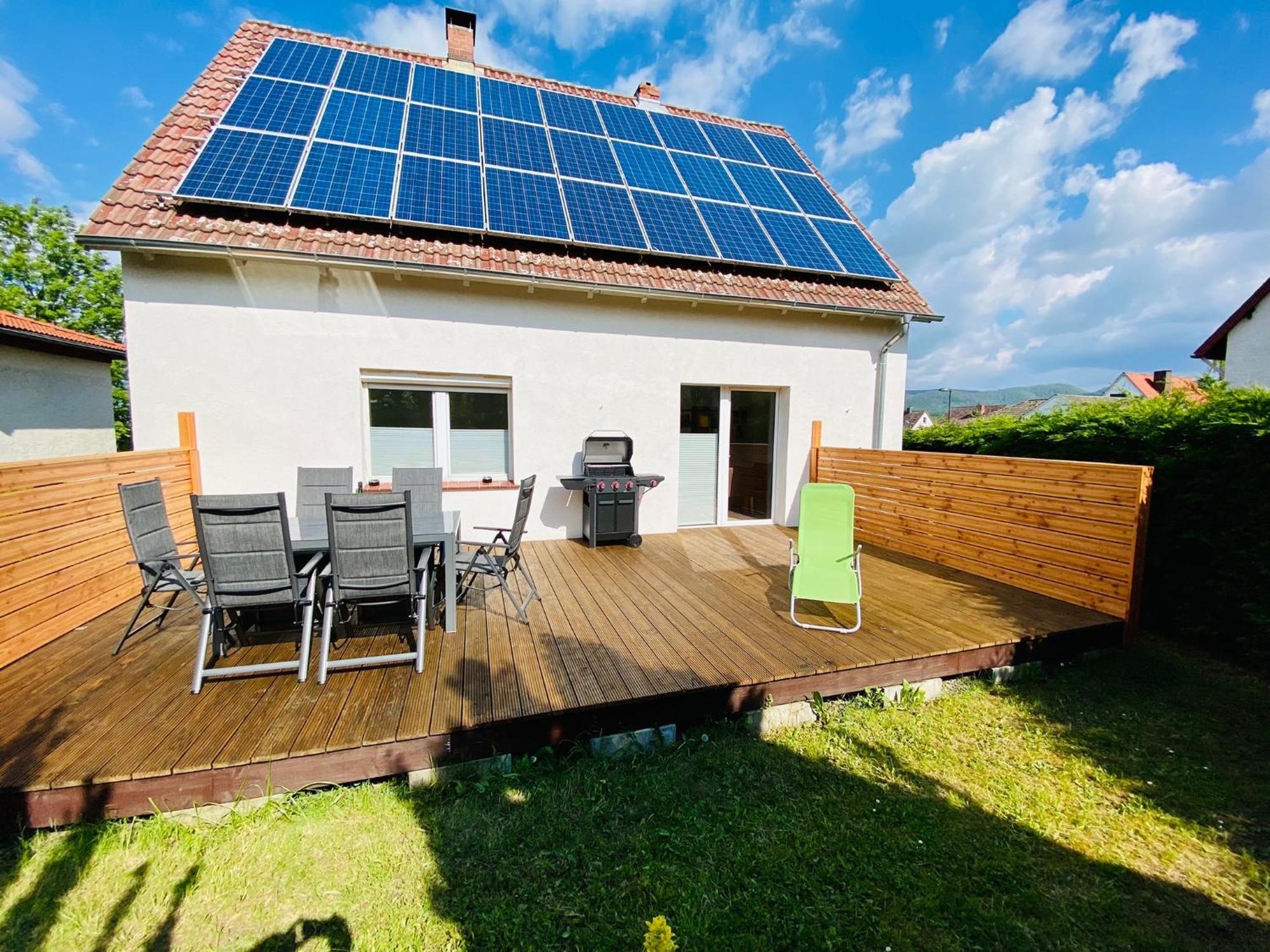 Apartamento Bezauberndes Doppelhaus mit Brockenblick im grünen Bad Harzburg Exterior foto
