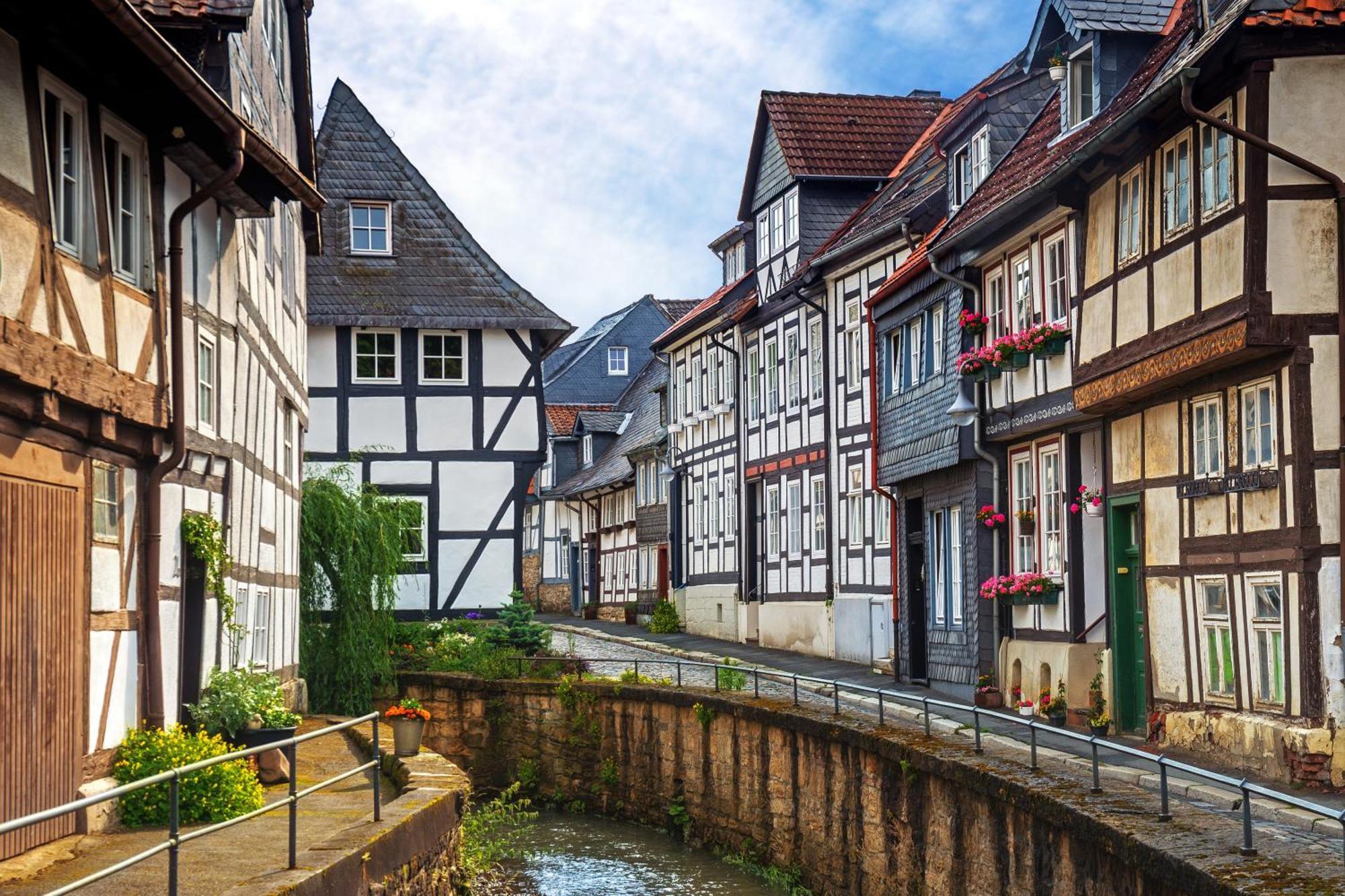 Apartamento Bezauberndes Doppelhaus mit Brockenblick im grünen Bad Harzburg Exterior foto